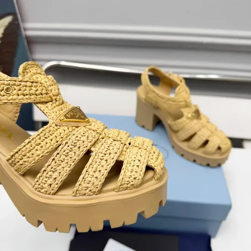 Replica Prada Sandal For Women #1453422 $122.00 USD for Wholesale