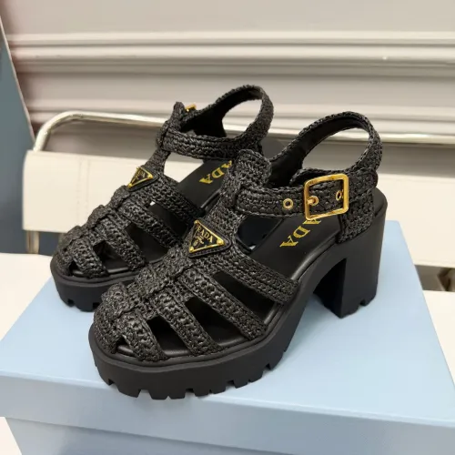 Wholesale Prada Sandal For Women #1453423 $122.00 USD, Wholesale Quality Replica Prada Sandal