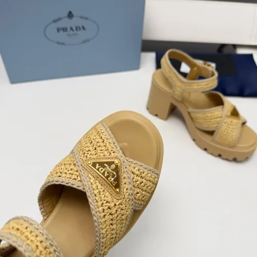 Replica Prada Sandal For Women #1453424 $115.00 USD for Wholesale
