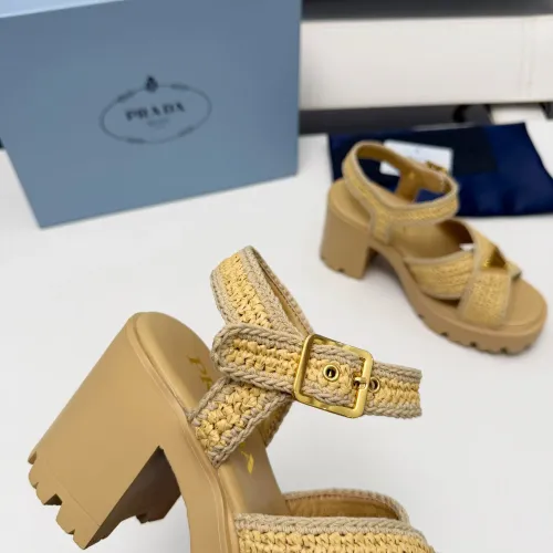 Replica Prada Sandal For Women #1453424 $115.00 USD for Wholesale