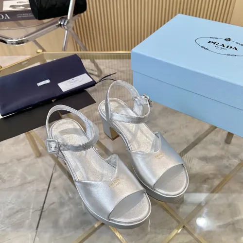Replica Prada Sandal For Women #1453426 $100.00 USD for Wholesale