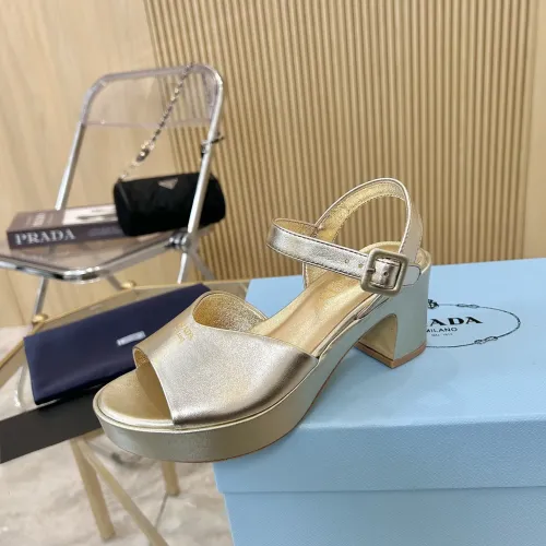Replica Prada Sandal For Women #1453427 $100.00 USD for Wholesale