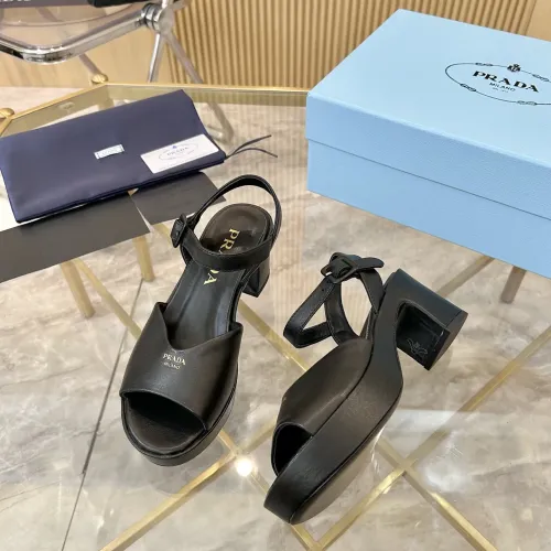 Replica Prada Sandal For Women #1453428 $100.00 USD for Wholesale