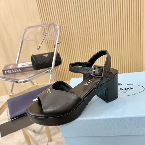 Replica Prada Sandal For Women #1453428 $100.00 USD for Wholesale
