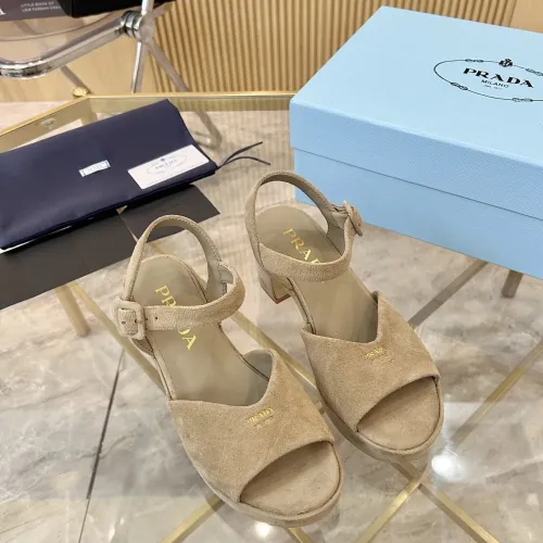 Replica Prada Sandal For Women #1453429 $100.00 USD for Wholesale