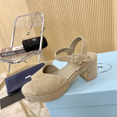 Replica Prada Sandal For Women #1453429 $100.00 USD for Wholesale