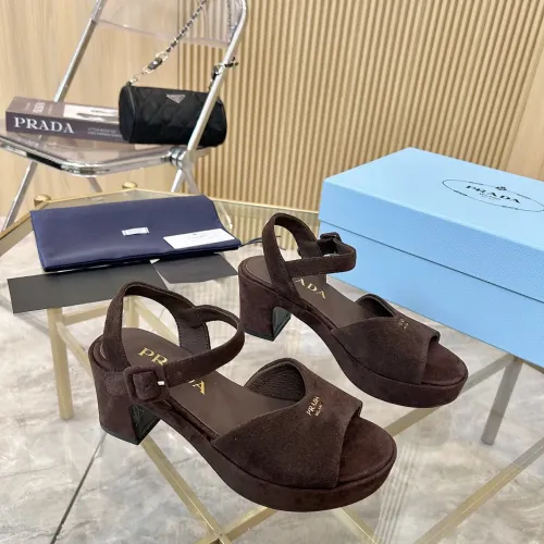 Replica Prada Sandal For Women #1453431 $100.00 USD for Wholesale