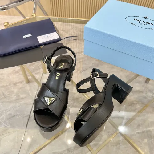 Replica Prada Sandal For Women #1453434 $100.00 USD for Wholesale