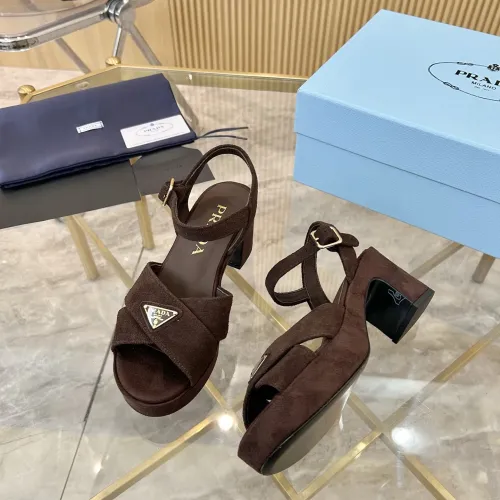 Replica Prada Sandal For Women #1453435 $100.00 USD for Wholesale