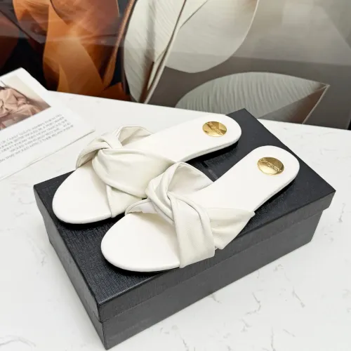 Wholesale Yves Saint Laurent YSL Slippers For Women #1453437 $88.00 USD, Wholesale Quality Replica Yves Saint Laurent YSL Slippers