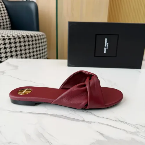 Replica Yves Saint Laurent YSL Slippers For Women #1453439 $88.00 USD for Wholesale