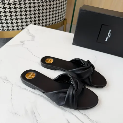 Replica Yves Saint Laurent YSL Slippers For Women #1453440 $88.00 USD for Wholesale