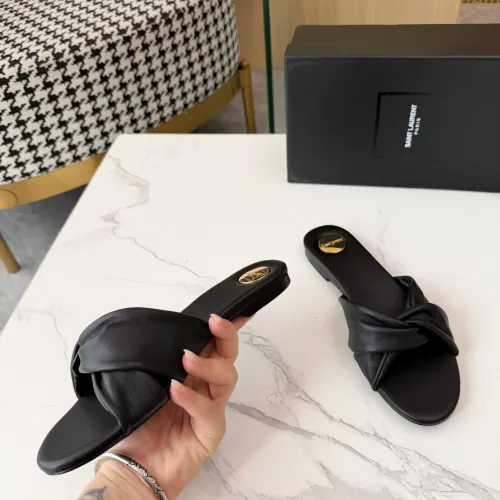 Replica Yves Saint Laurent YSL Slippers For Women #1453440 $88.00 USD for Wholesale