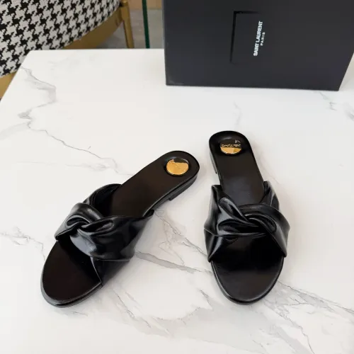 Replica Yves Saint Laurent YSL Slippers For Women #1453441 $88.00 USD for Wholesale