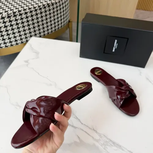 Replica Yves Saint Laurent YSL Slippers For Women #1453442 $88.00 USD for Wholesale