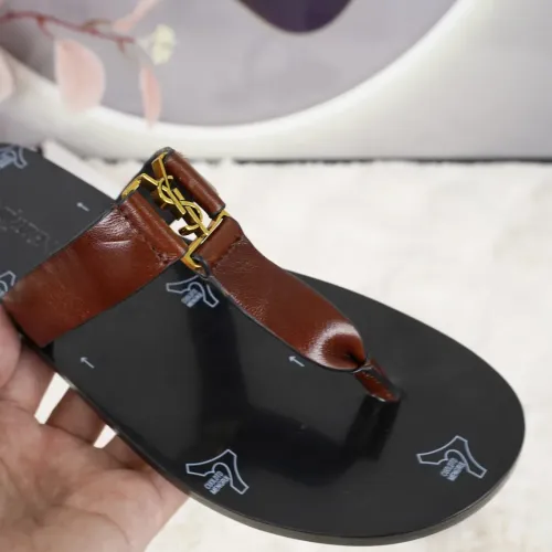Replica Yves Saint Laurent YSL Slippers For Women #1453444 $96.00 USD for Wholesale