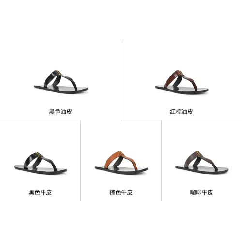 Replica Yves Saint Laurent YSL Slippers For Women #1453446 $96.00 USD for Wholesale
