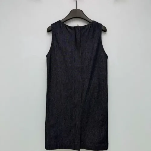 Replica Fendi Dresses Sleeveless For Women #1453462 $122.00 USD for Wholesale