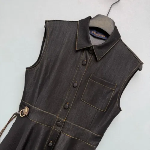 Replica Louis Vuitton LV Dresses Sleeveless For Women #1453464 $128.00 USD for Wholesale