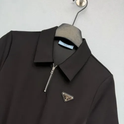 Replica Prada Dresses Short Sleeved For Women #1453465 $128.00 USD for Wholesale