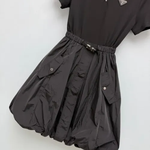 Replica Prada Dresses Short Sleeved For Women #1453465 $128.00 USD for Wholesale
