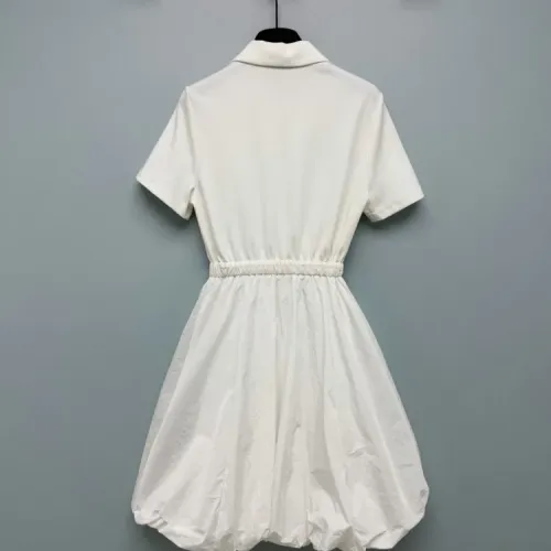Replica Prada Dresses Short Sleeved For Women #1453466 $128.00 USD for Wholesale