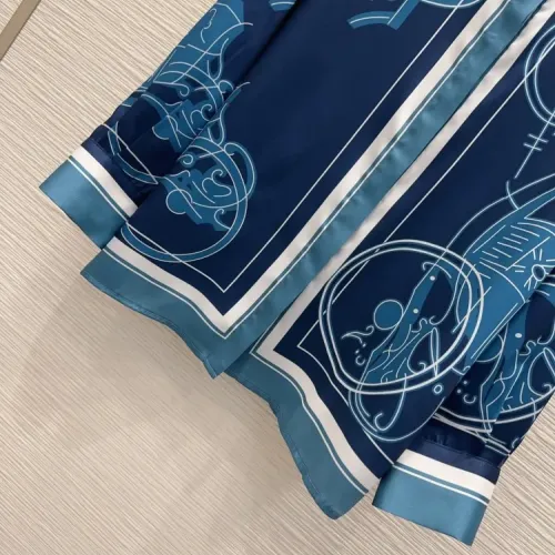 Replica Hermes Pajamas Long Sleeved For Women #1453467 $88.00 USD for Wholesale