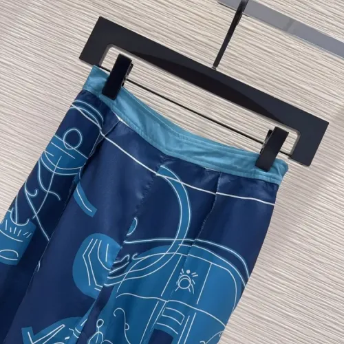 Replica Hermes Pajamas Long Sleeved For Women #1453467 $88.00 USD for Wholesale