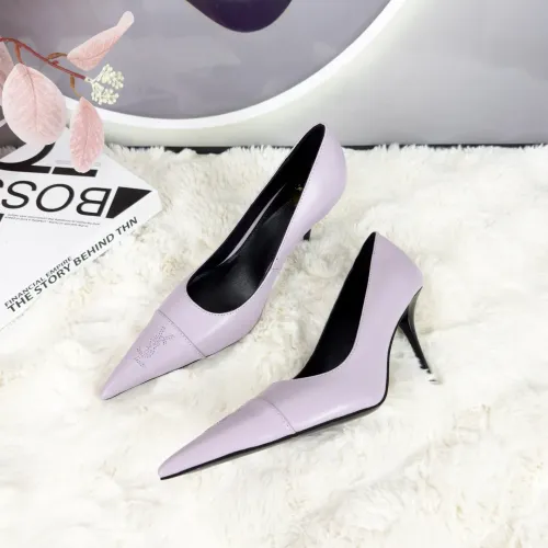 Wholesale Yves Saint Laurent YSL High-Heeled Shoes For Women #1453473 $108.00 USD, Wholesale Quality Replica Yves Saint Laurent YSL High-Heeled Shoes
