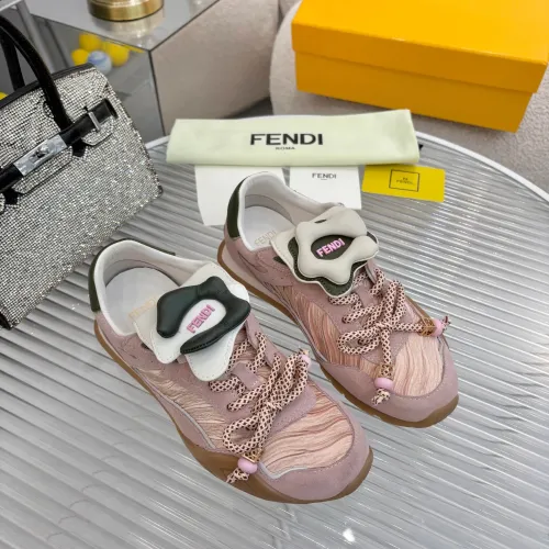 Replica Fendi Casual Shoes For Women #1453475 $115.00 USD for Wholesale