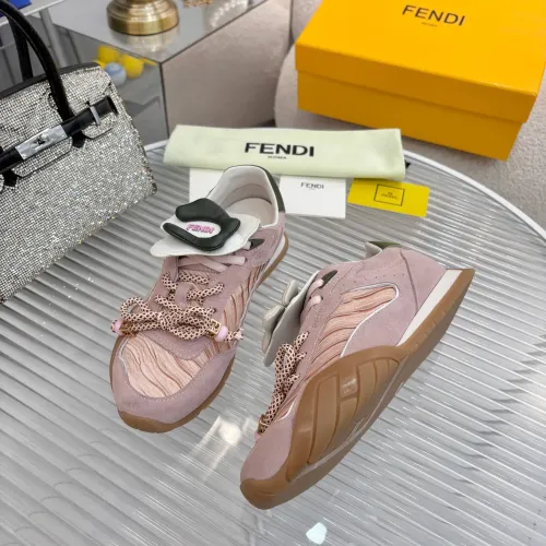 Replica Fendi Casual Shoes For Women #1453475 $115.00 USD for Wholesale