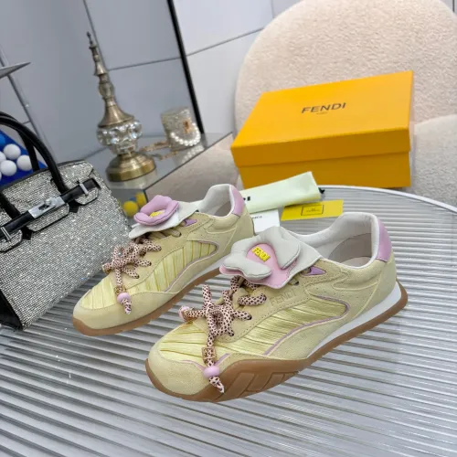 Wholesale Fendi Casual Shoes For Women #1453476 $115.00 USD, Wholesale Quality Replica Fendi Casual Shoes