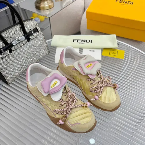 Replica Fendi Casual Shoes For Women #1453476 $115.00 USD for Wholesale