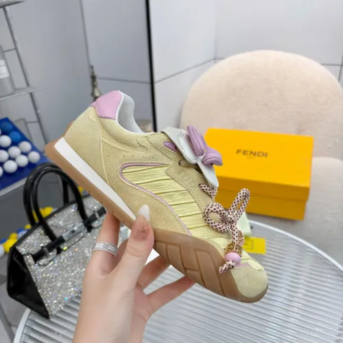Replica Fendi Casual Shoes For Women #1453476 $115.00 USD for Wholesale