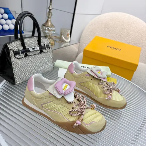 Replica Fendi Casual Shoes For Women #1453476 $115.00 USD for Wholesale