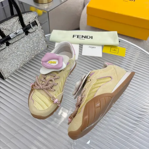 Replica Fendi Casual Shoes For Women #1453476 $115.00 USD for Wholesale