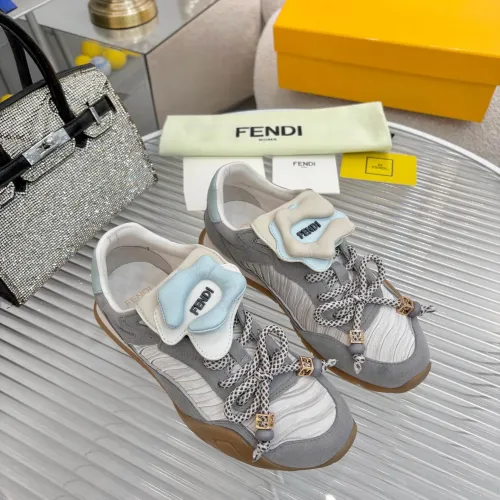 Replica Fendi Casual Shoes For Women #1453477 $115.00 USD for Wholesale