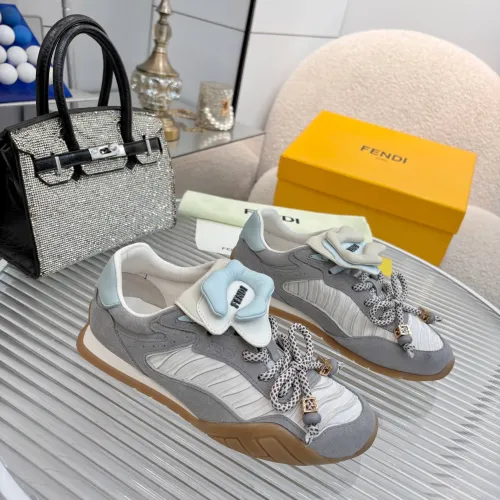 Replica Fendi Casual Shoes For Women #1453477 $115.00 USD for Wholesale