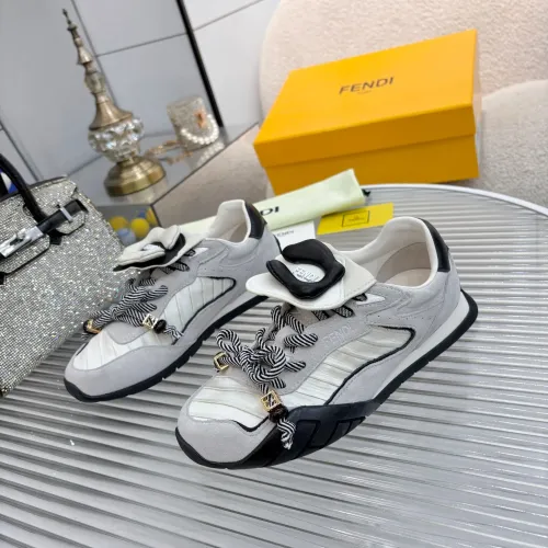 Wholesale Fendi Casual Shoes For Women #1453478 $115.00 USD, Wholesale Quality Replica Fendi Casual Shoes