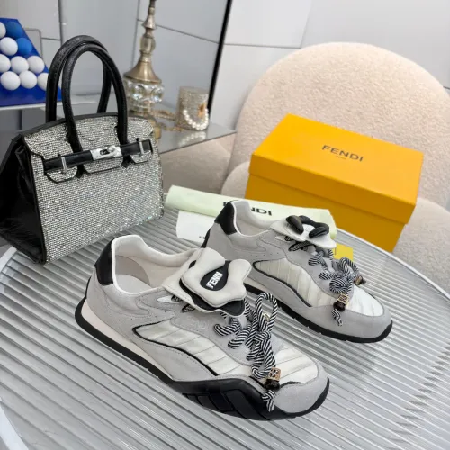 Replica Fendi Casual Shoes For Women #1453478 $115.00 USD for Wholesale