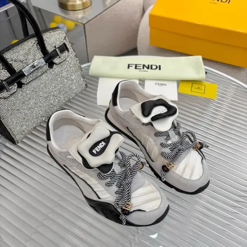 Replica Fendi Casual Shoes For Women #1453478 $115.00 USD for Wholesale