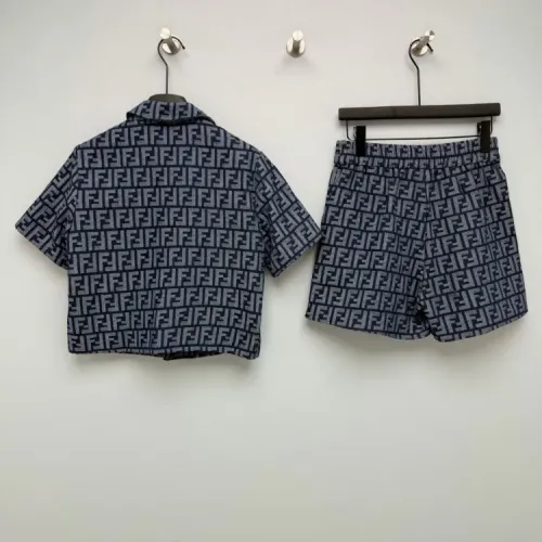Replica Fendi Tracksuits Short Sleeved For Women #1453482 $135.00 USD for Wholesale