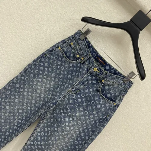 Replica Louis Vuitton LV Jeans For Women #1453518 $102.00 USD for Wholesale
