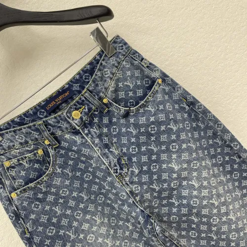 Replica Louis Vuitton LV Jeans For Women #1453518 $102.00 USD for Wholesale