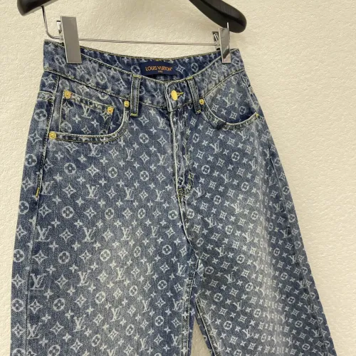 Replica Louis Vuitton LV Jeans For Women #1453518 $102.00 USD for Wholesale