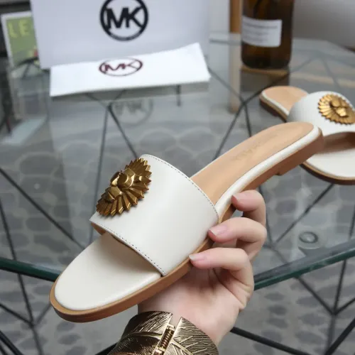 Replica Michael Kors Slippers For Women #1453519 $85.00 USD for Wholesale