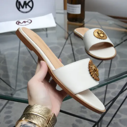 Replica Michael Kors Slippers For Women #1453519 $85.00 USD for Wholesale