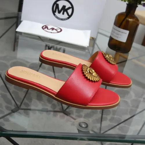 Replica Michael Kors Slippers For Women #1453520 $85.00 USD for Wholesale