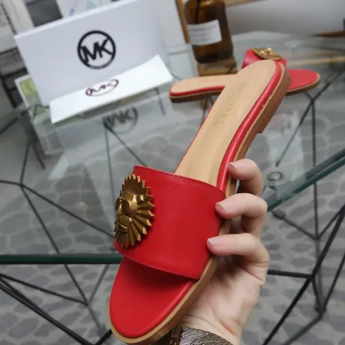 Replica Michael Kors Slippers For Women #1453520 $85.00 USD for Wholesale