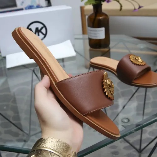 Replica Michael Kors Slippers For Women #1453521 $85.00 USD for Wholesale